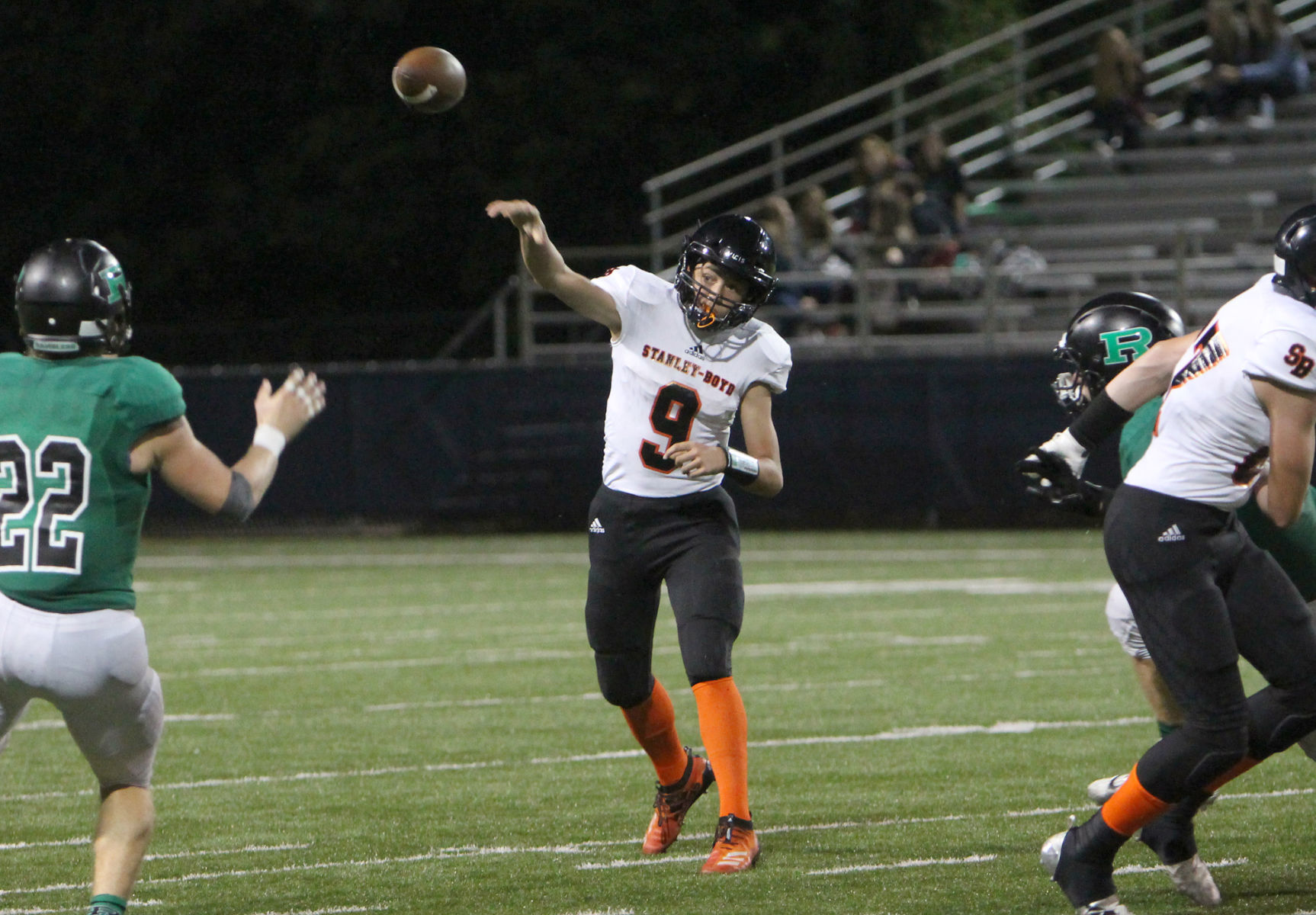 Stanley-Boyd football at Eau Claire Regis 9-5-19